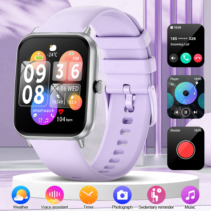 Watches Ladies Smartwatch - LIGE mode 1.83 