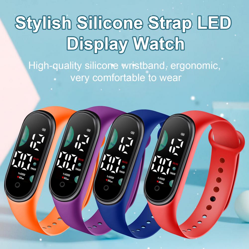 Montre intelligente LED numéri - Smartwatch Digital Watches For Kid Girl avis et prix