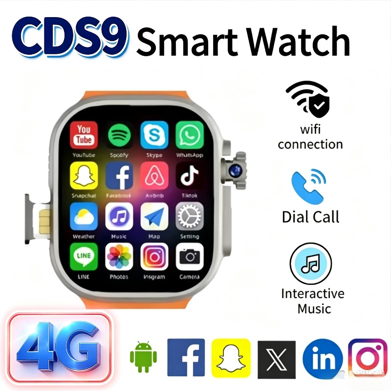 Montre connectée Android 4G CD - Smartwatch Watches For Women With Gps avis et prix