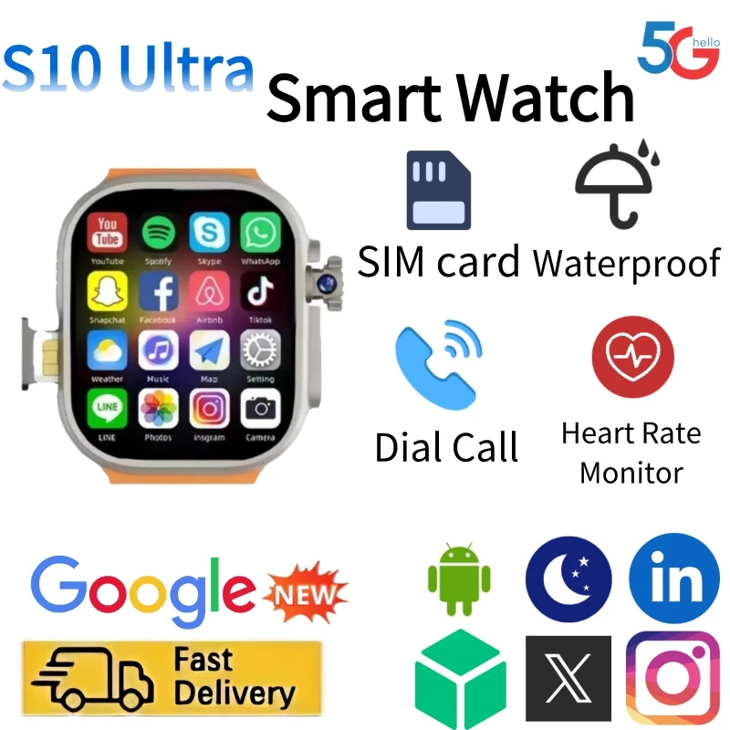 Montre connectée réseau S10Ult - Smartwatch Watches Price avis et prix