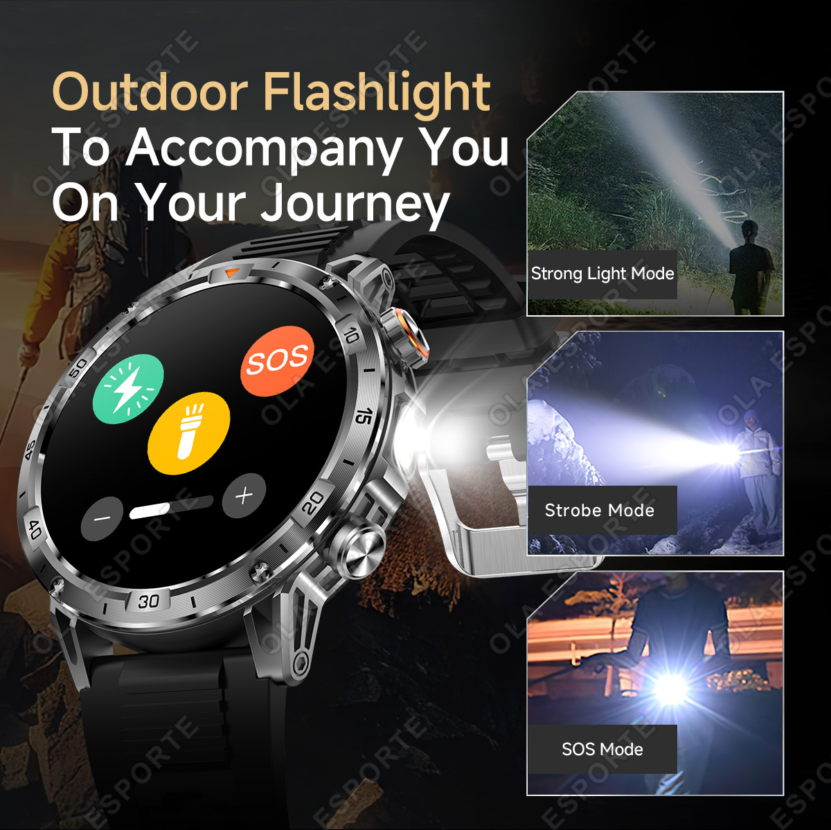 Nouvelle montre intelligente G - Altimeter Compass Watch avis et prix
